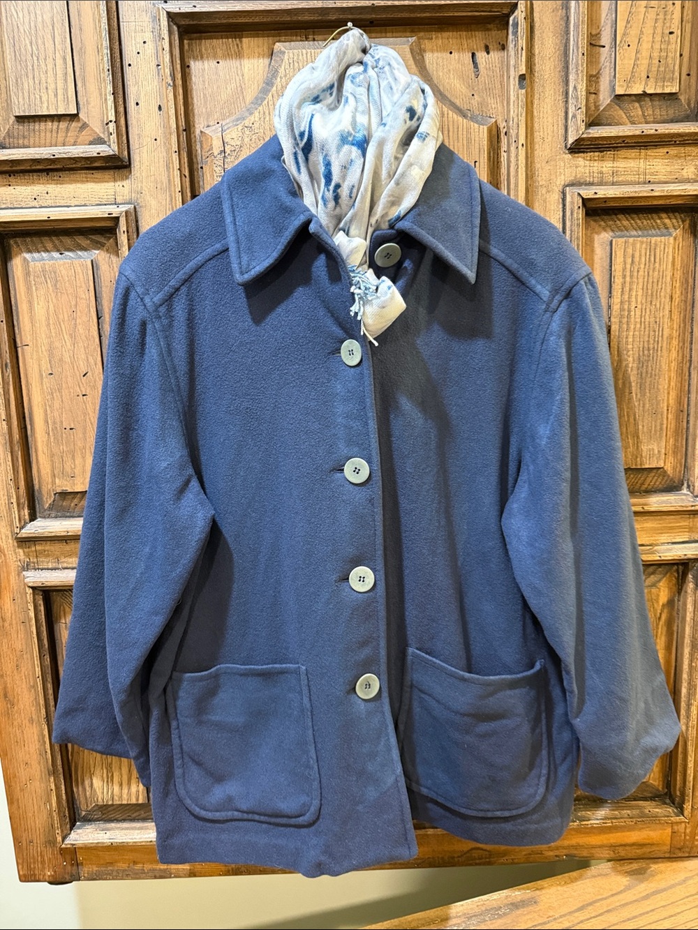 Eileen Fisher Blue Unstructured Jacket - Women